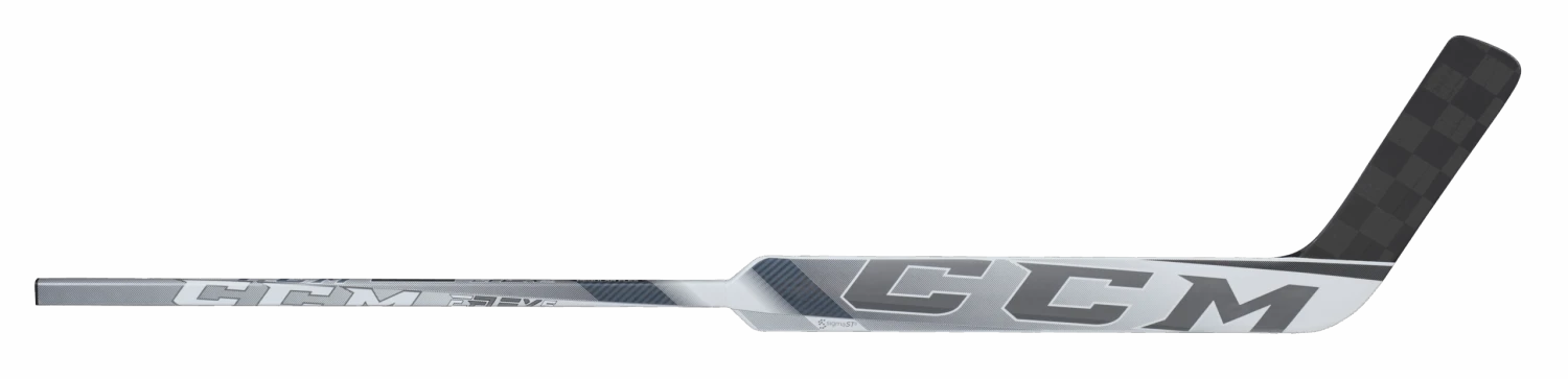 CCM EFLEX5 Prolite Senior Goalie Stick (White/Ice Grey) 3 CCM EFLEX5 Prolite Senior Goalie Stick (White/Ice Grey)