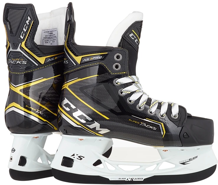 CCM Super Tacks AS3 Pro Junior Hockey Skates 3 CCM Super Tacks AS3 Pro Junior Hockey Skates